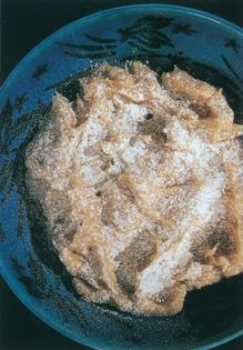 Cheese helva (Peynir helvasi)