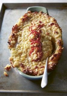 Cheese, onion and potato pie