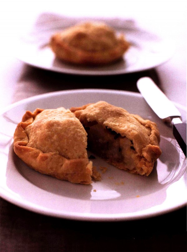 Cheese, onion and potato pies