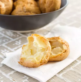 Cheese puffs (Gougères)