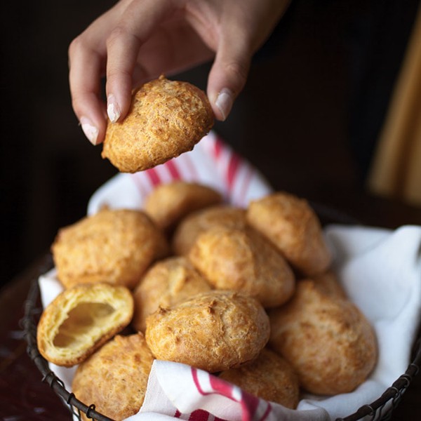 Cheese puffs (Gougères)