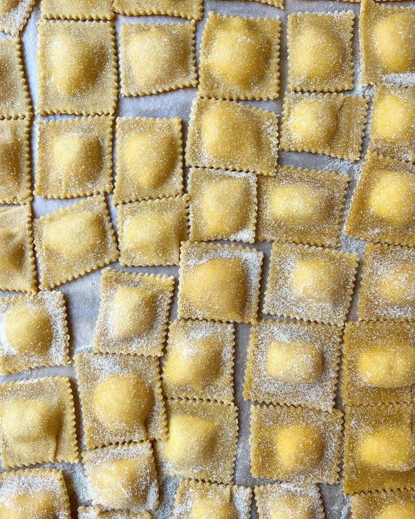 Cheese ravioli