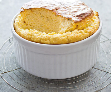 Cheese soufflé 