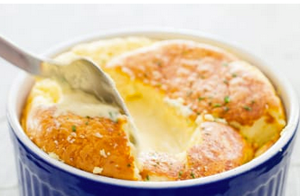 Cheese soufflé 