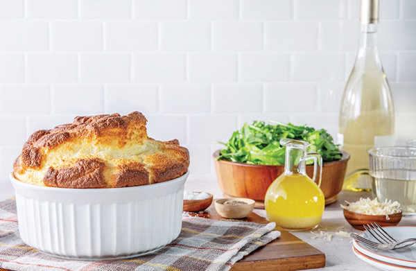 Cheese soufflé 