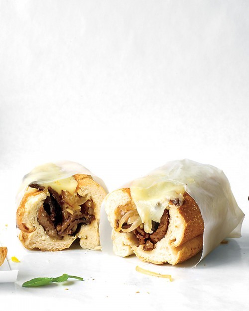 Cheese steak sandwich