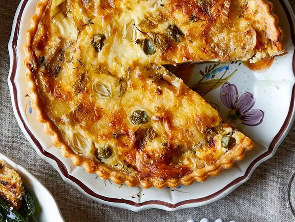 Cheeseboard tart
