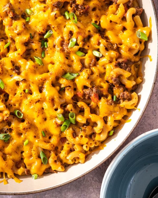 Cheeseburger casserol
