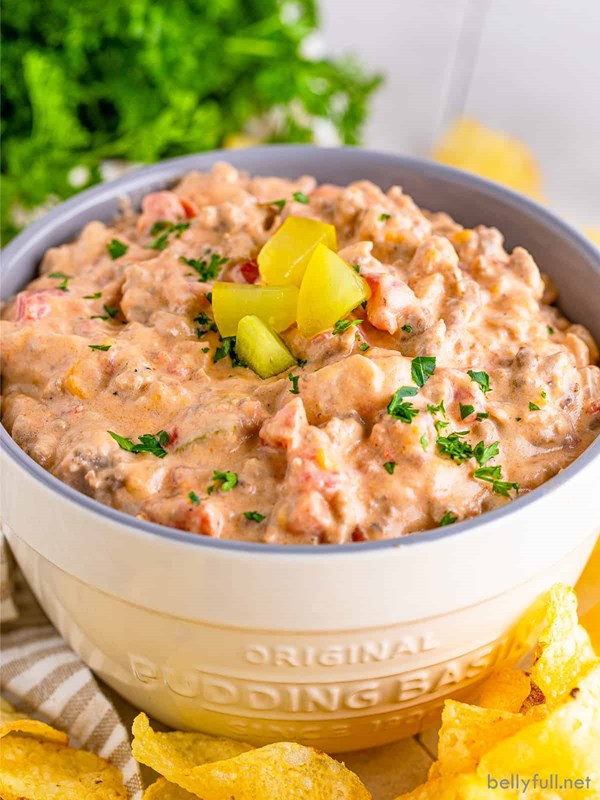 Cheeseburger dip