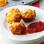 Cheeseburger mini muffins