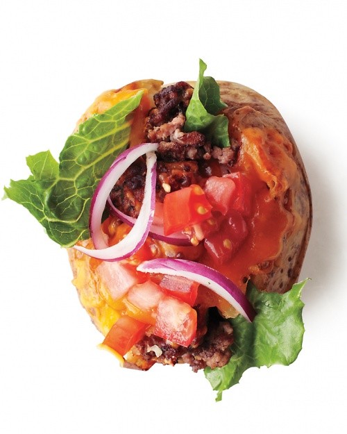 Cheeseburger potato