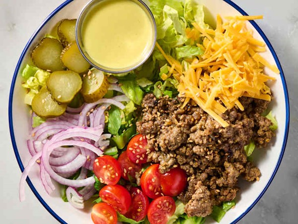 Cheeseburger salad