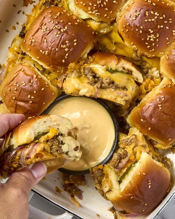 Cheeseburger sliders