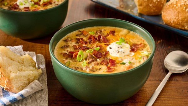Cheeseburger soup