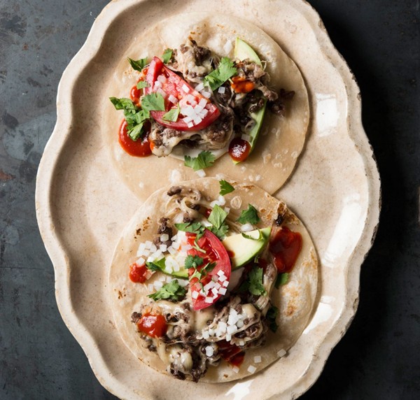 Cheeseburger tacos