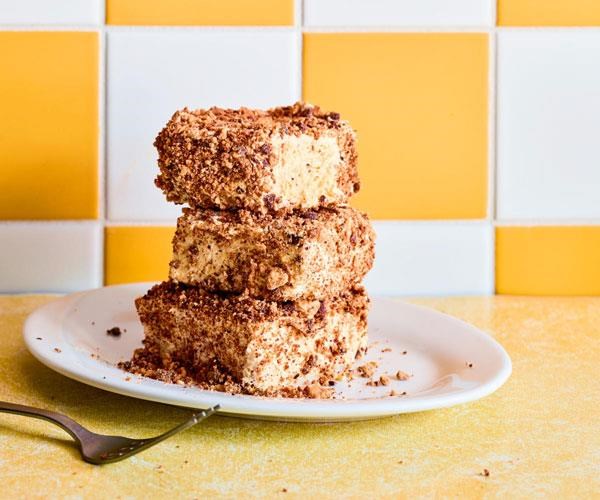 Cheesecake semifreddo