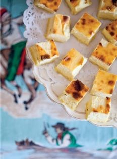 Cheesecake squares