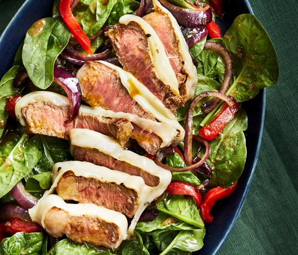 Cheesesteak salad