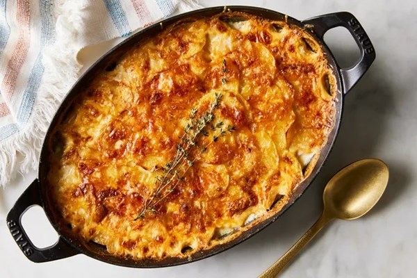 Cheesiest scalloped potatoes