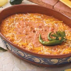 Cheesy bean dip