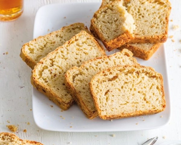 Cheesy beer bread