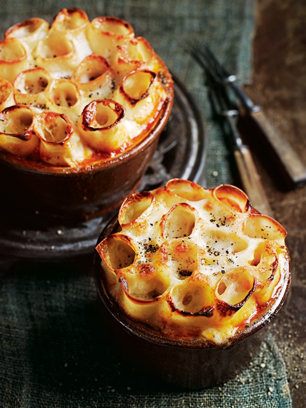 Cheesy cannelloni Bolognese bakes