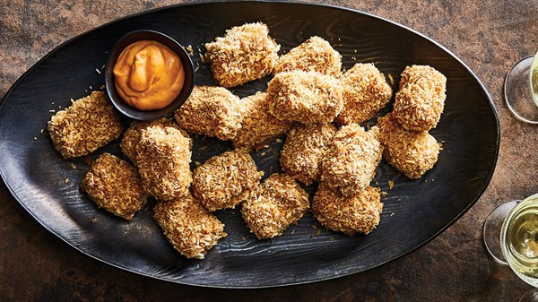 Cheesy cauliflower "Tater" Tots