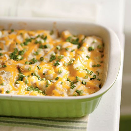 Cheesy chicken enchiladas