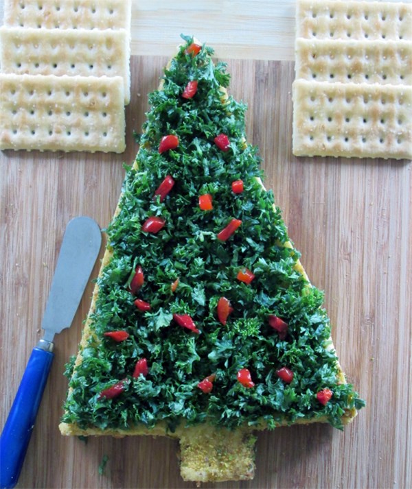 Cheesy Christmas tree