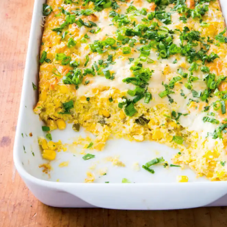 Cheesy corn casserole
