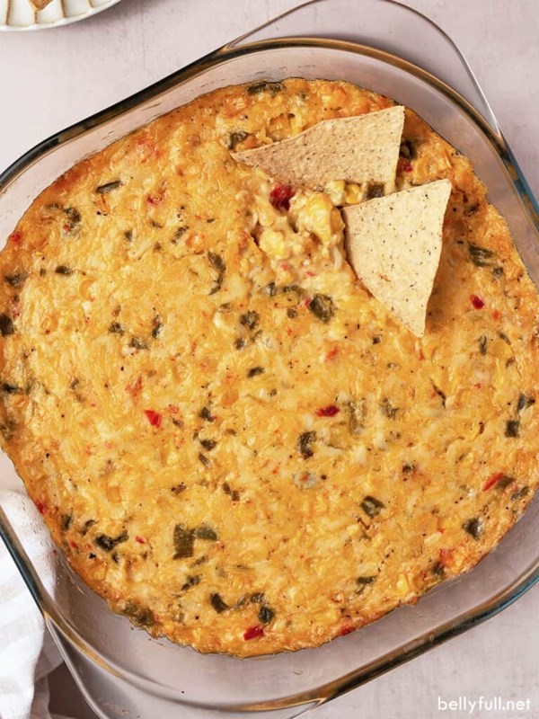 Cheesy corn dip
