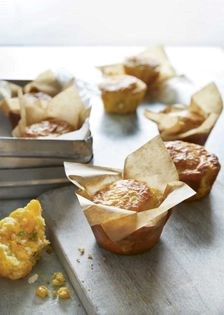 Cheesy cornbread muffins
