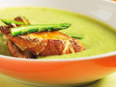 Cheesy croutons