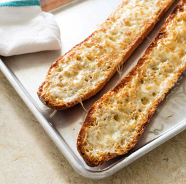 Cheesy garlic bread