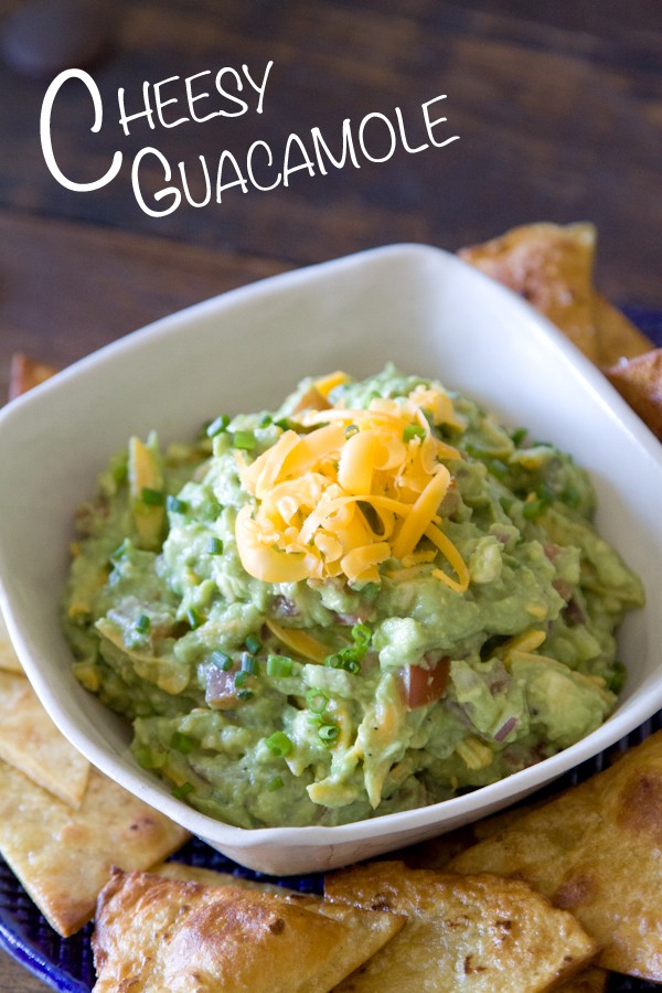 Cheesy guacamole