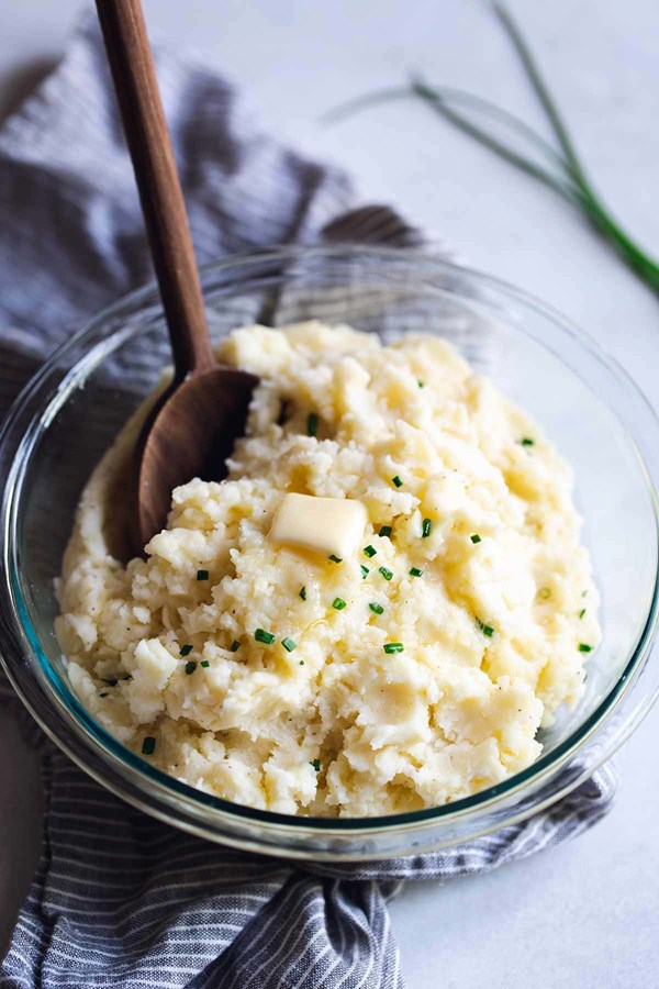 Cheesy mashed potatoes