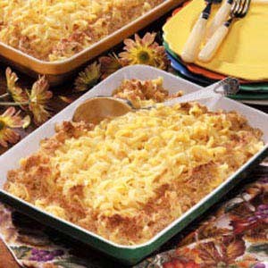 Cheesy noodle casserole
