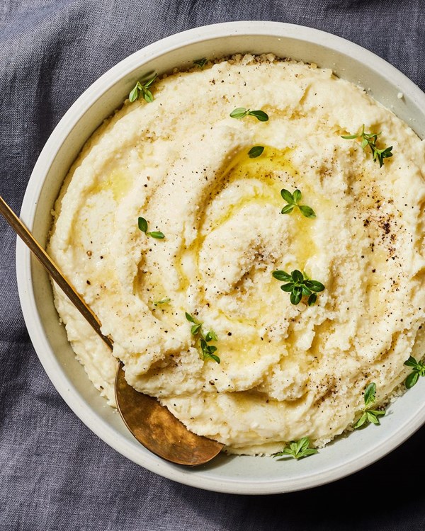 Cheesy polenta