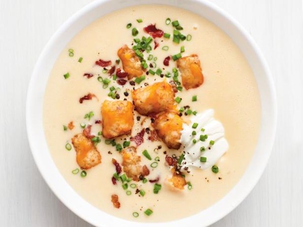 Cheesy potato soup