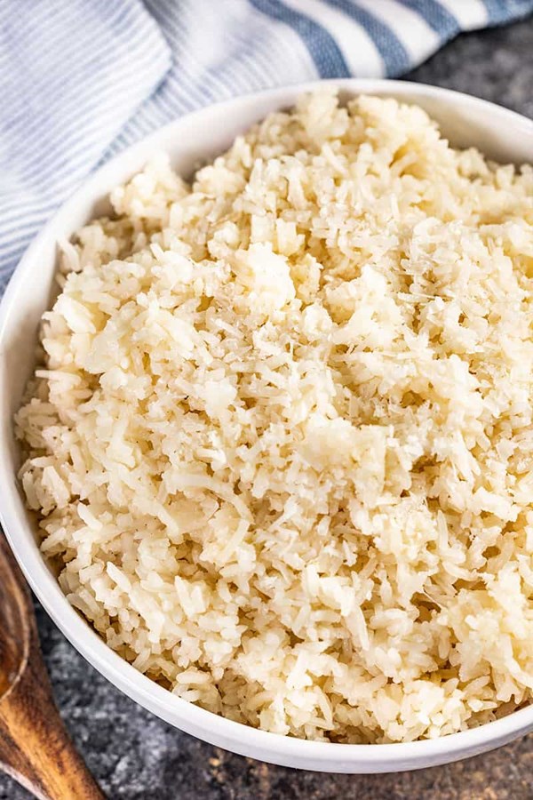 Cheesy rice pilaf