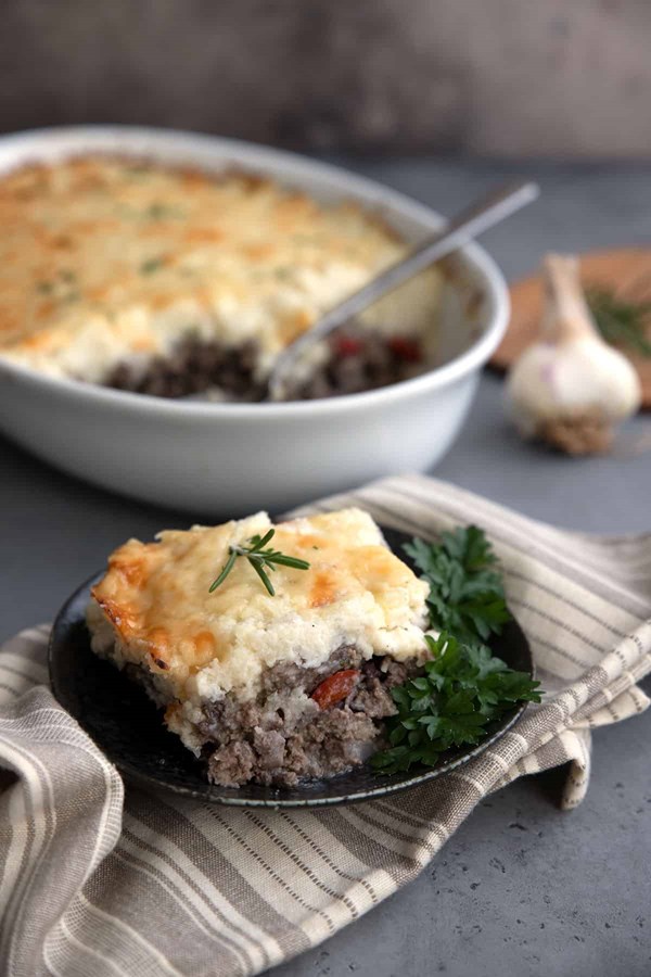 Cheesy shepherd's pie