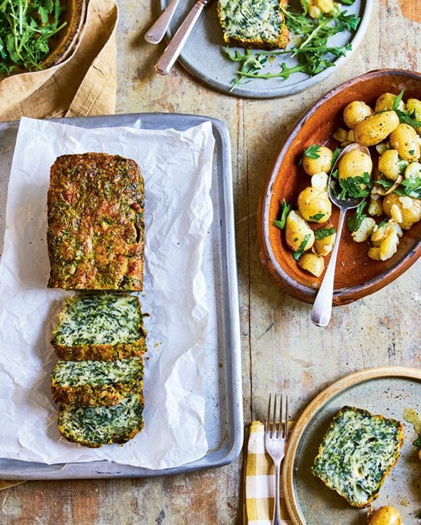 Cheesy spinach terrine (Sformato di spinaci)