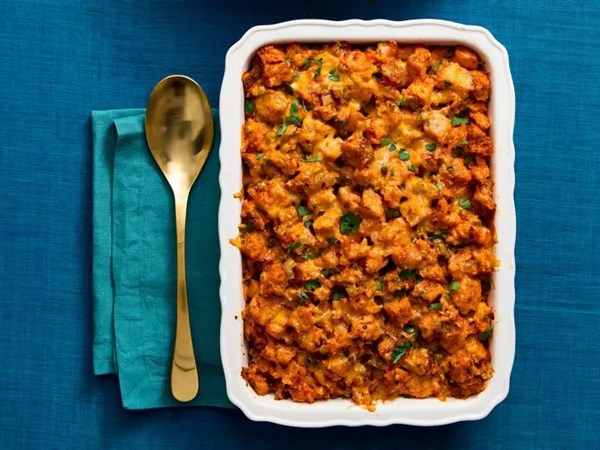 Cheesy tomato stuffing