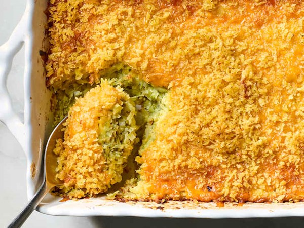 Cheesy zucchini casserole