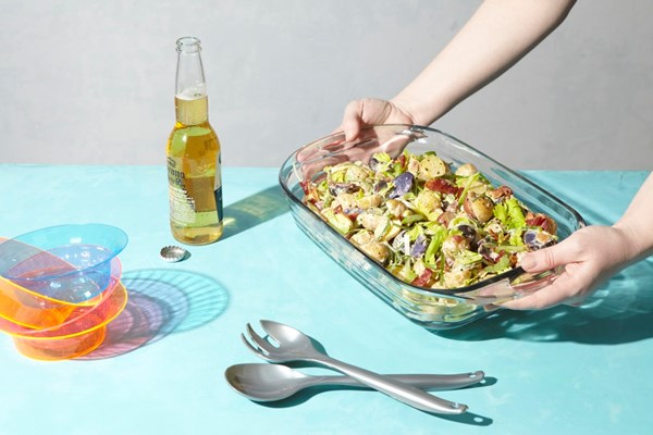 Cheezy potato salad