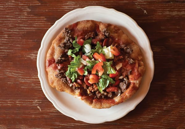 Chef David's Tewa taco