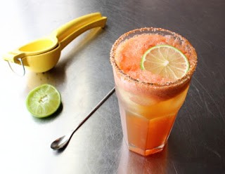 Chef John’s "sunset" Michelada