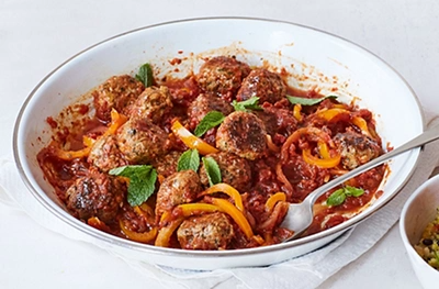 Chermoula meatballs