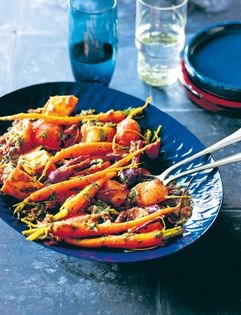Chermoula root vegetable tagine