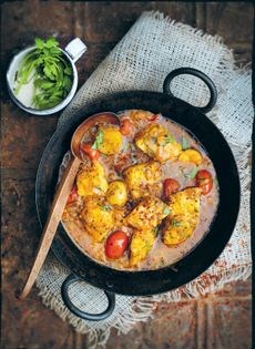 Chermoula, tomato & fish tagine